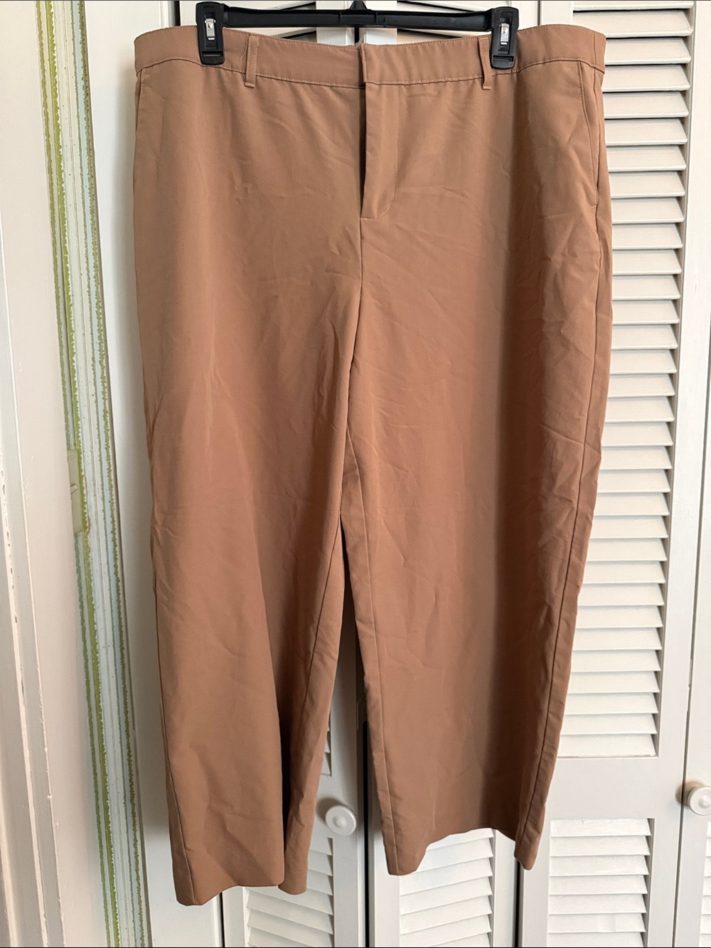 torrid Straight-Leg Pants in Camel